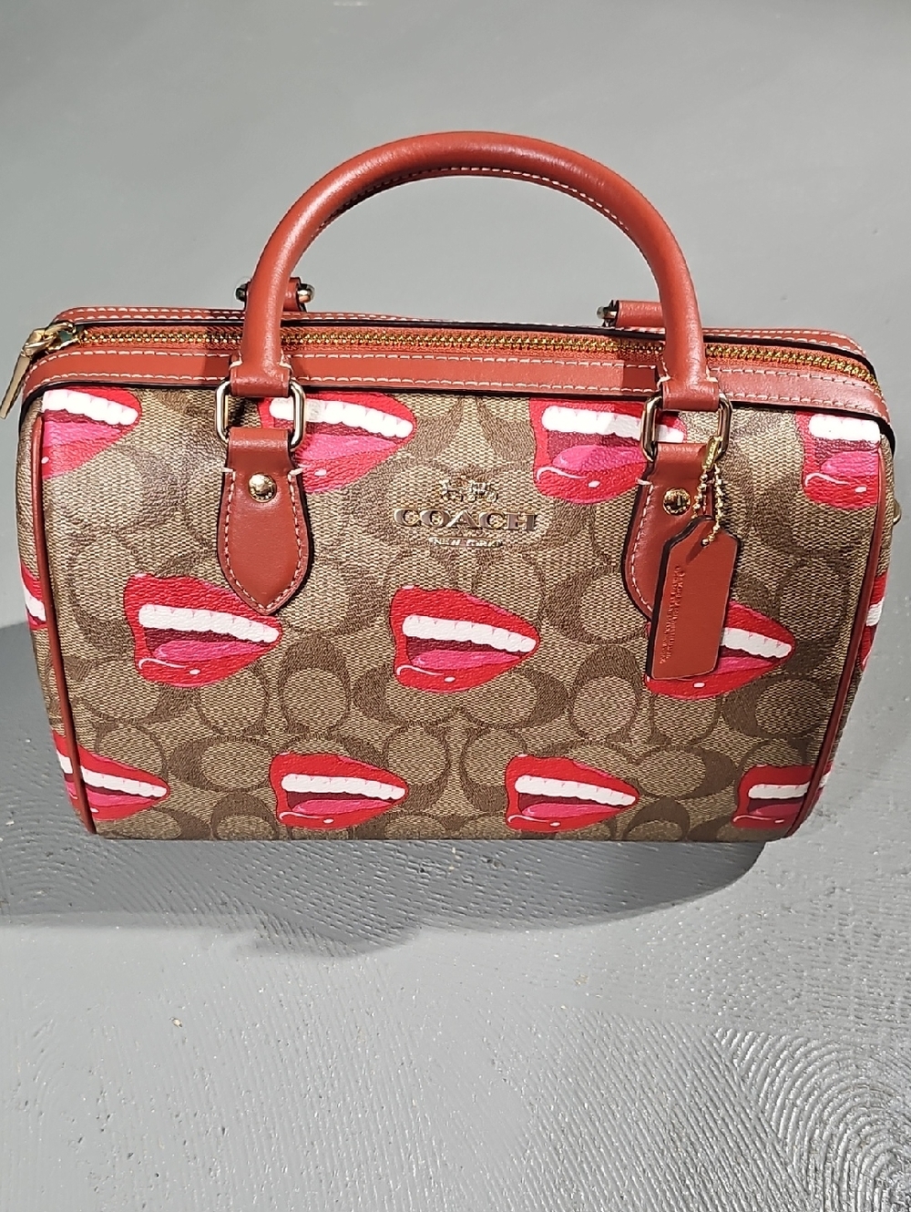 Coach CQ033 Tom Wesselmann Rowan Medium Satchel Bag Limited Edition NWT